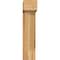 Ekena Millwork Traditional Block Rough Sawn Bracket w/ Offset Brace, Western Red Cedar, 8"W x 24"D x 36"H BKT0806X24X36TRA05RWR - alternate 2